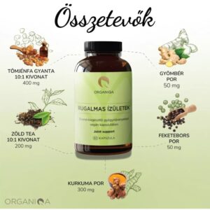 Organiqa Rugalmas Ízületek kapszula - 60db 7 Organiqa Rugalmas Ízületek kapszula - 60db - Image 3