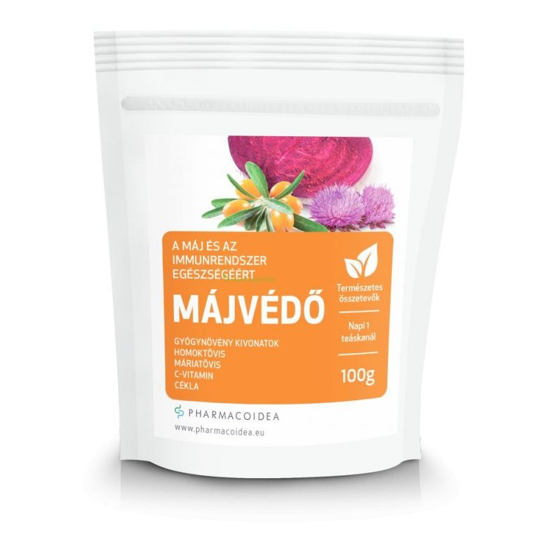 Pharmacoidea Májvédő porkeverék - 100g 1 Pharmacoidea Májvédő porkeverék - 100g