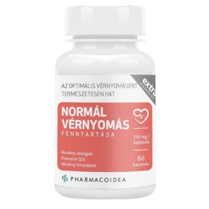 Pharmacoidea Normál vérnyomás fenntartása Extra kapszula - 60db