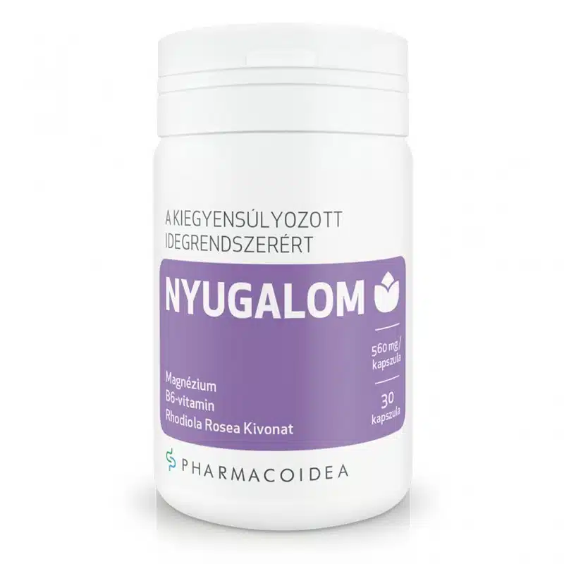 Pharmacoidea Nyugalom kapszula - 30db 1 Pharmacoidea Nyugalom kapszula - 30db