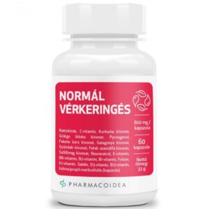 Pharmacoidea normál vérkeringés kapszula - 60db
