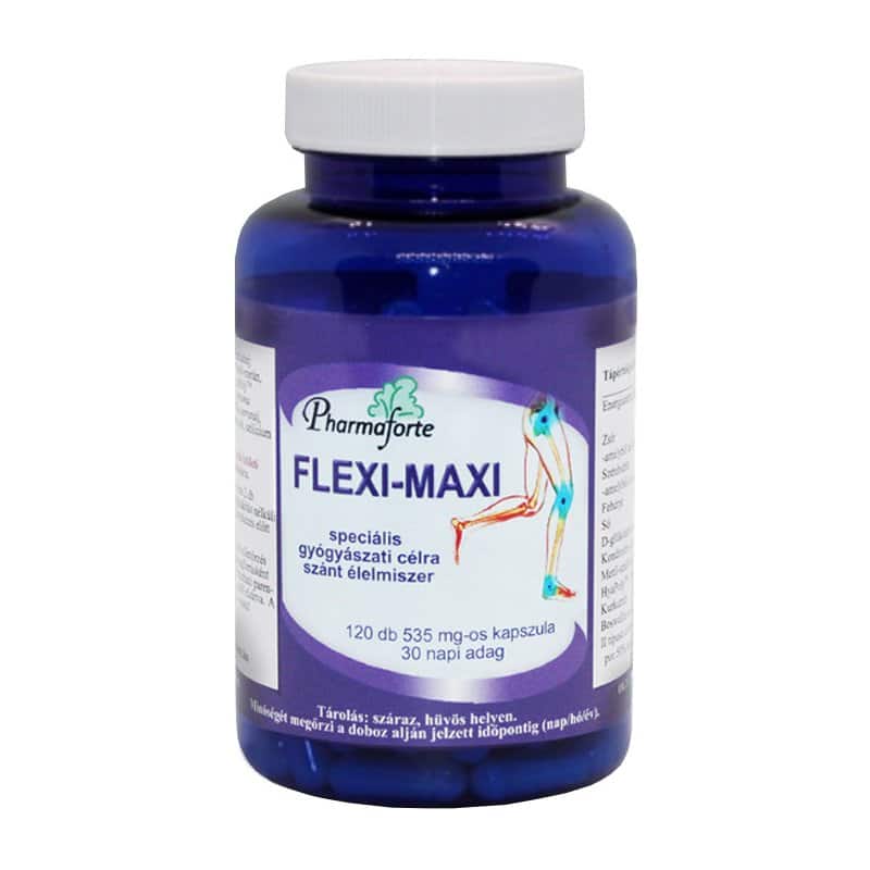 Pharmaforte Flexi-Maxi ízületvédő kapszula - 120db 1 Pharmaforte Flexi-Maxi ízületvédő kapszula - 120db