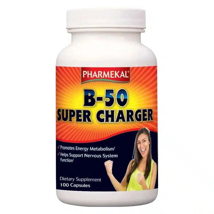 Pharmekal B-50 Super Charger B-vitamin komplex kapszula - 100db 1 Pharmekal B-50 Super Charger B-vitamin komplex kapszula - 100db