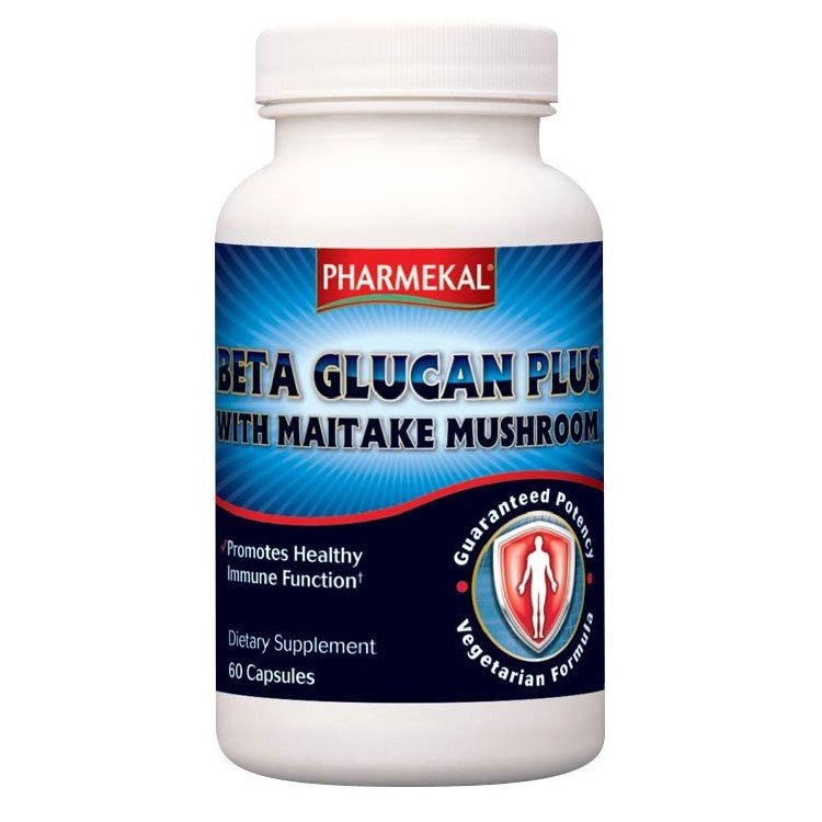 Pharmekal Beta Glucan Plus 100mg Maitake - Bokrosgomba komplex kapszula - 60db 1 Pharmekal Béta-Glükán + Bokrosgomba komplex kapszula - 60db