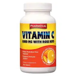 Pharmekal C-vitamin 1000mg + Csipkebogyó-Acerola-Bioflavonoid tabletta - 100db