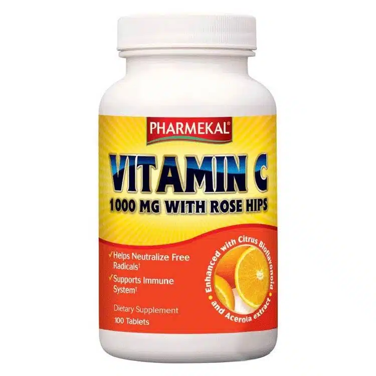 Pharmekal C-vitamin 1000mg + Csipkebogyó-Acerola-Bioflavonoid tabletta - 100db 1 Pharmekal C-vitamin 1000mg + Csipkebogyó-Acerola-Bioflavonoid tabletta - 100db