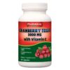 Pharmekal Cranberry (Vörös áfonya/Tőzegáfonya) + C-vitamin kapszula - 90db