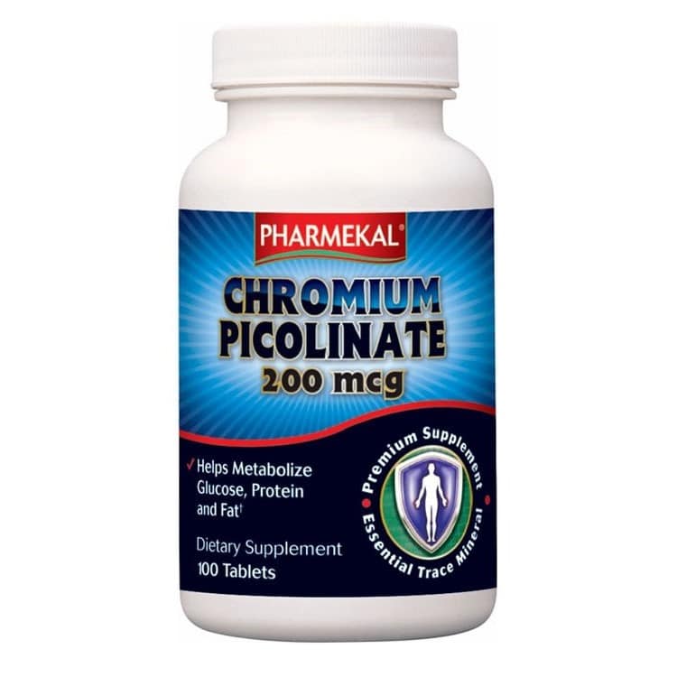 Pharmekal Króm pikolinát 200 mcg tabletta - 100db 1 Pharmekal Króm pikolinát tabletta - 100db
