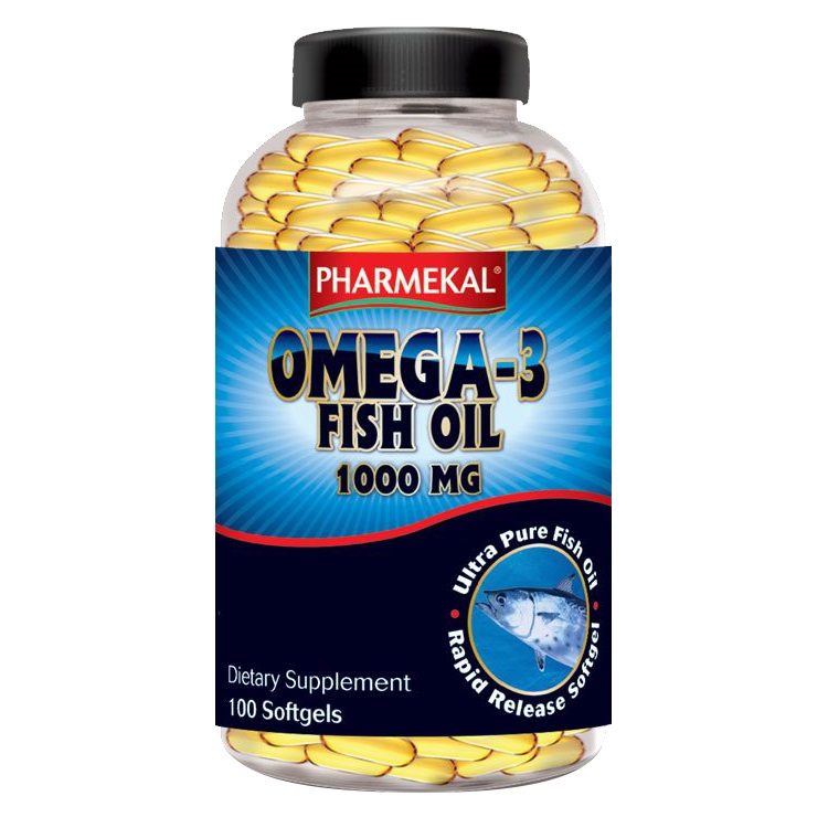 Pharmekal Omega-3 halolaj 1000mg gélkapszula - 100db 1 Pharmekal Omega-3 halolaj 1000mg gélkapszula - 100db
