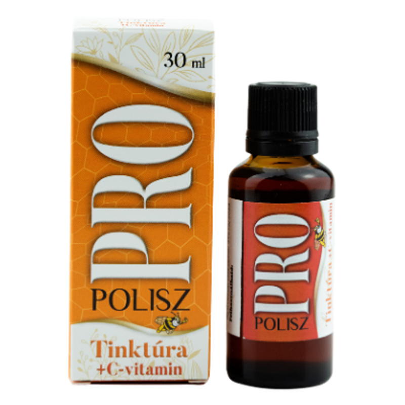 PRO/POLISZ Propolisz tinktúra 1000mg C-vitaminnal - 30ml 1 PRO/POLISZ Propolisz tinktúra 1000mg C-vitaminnal - 30ml