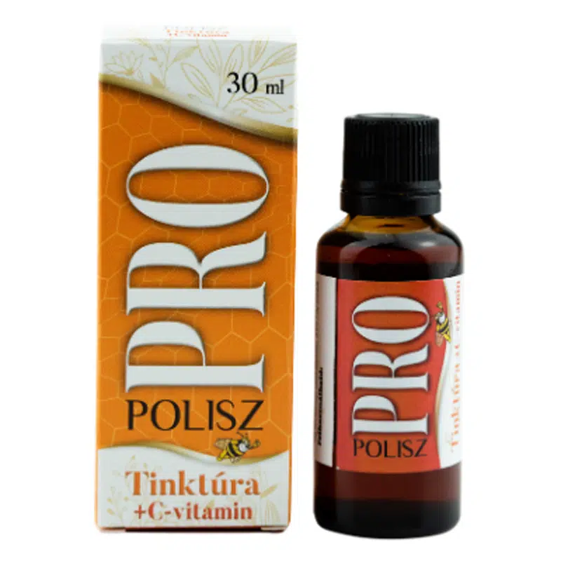 PRO/POLISZ Propolisz tinktúra 1000mg C-vitaminnal - 30ml 1 PRO/POLISZ Propolisz tinktúra 1000mg C-vitaminnal - 30ml