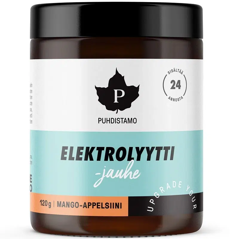 Puhdistamo Elektrolit mangó-narancs ízű italpor - 120g 1 Puhdistamo Elektrolit mangó-narancs ízű italpor - 120g