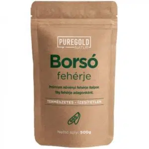 Pure Gold Borsó Protein natúr italpor - 500g