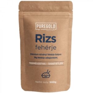 Pure Gold Rizs Protein natúr italpor - 500g