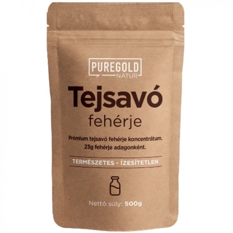 Pure Gold Tejsavó Protein natúr italpor - 500g 1 Pure Gold Tejsavó Protein natúr italpor - 500g