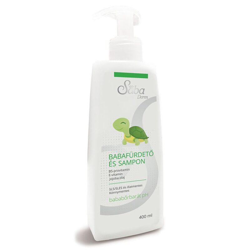 Sába Babafürdető és sampon - 400ml 1 Sába Babafürdető és sampon - 400ml