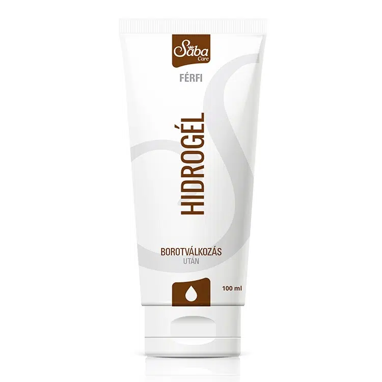 Sába Férfi hidrogél borotválkozás után - 100ml 1 Sába Férfi hidrogél borotválkozás után - 100ml