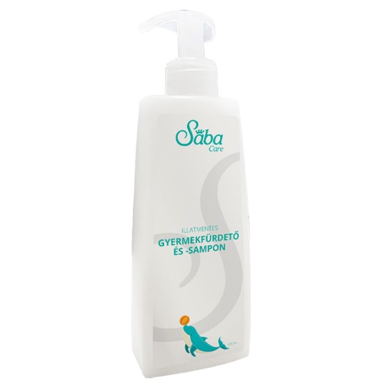 Sába Gyermek fürdető és sampon - 400ml 1 Sába Gyermek fürdető és sampon - 400ml