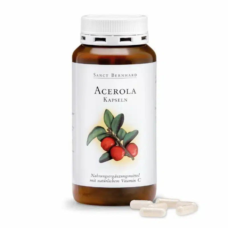 Sanct Bernhard Acerola + C-vitamin kapszula - 300 db 1 Sanct Bernhard Acerola + C-vitamin kapszula - 300 db