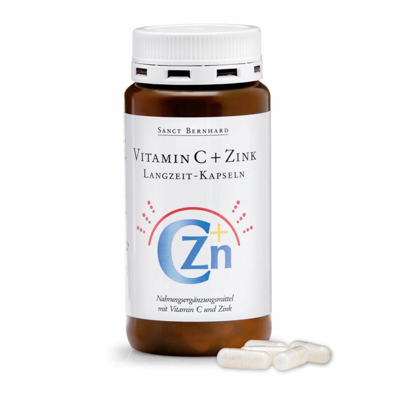 Sanct Bernhard C-vitamin + cink kapszula - 180 db 1 Sanct Bernhard C-vitamin + cink kapszula - 180 db