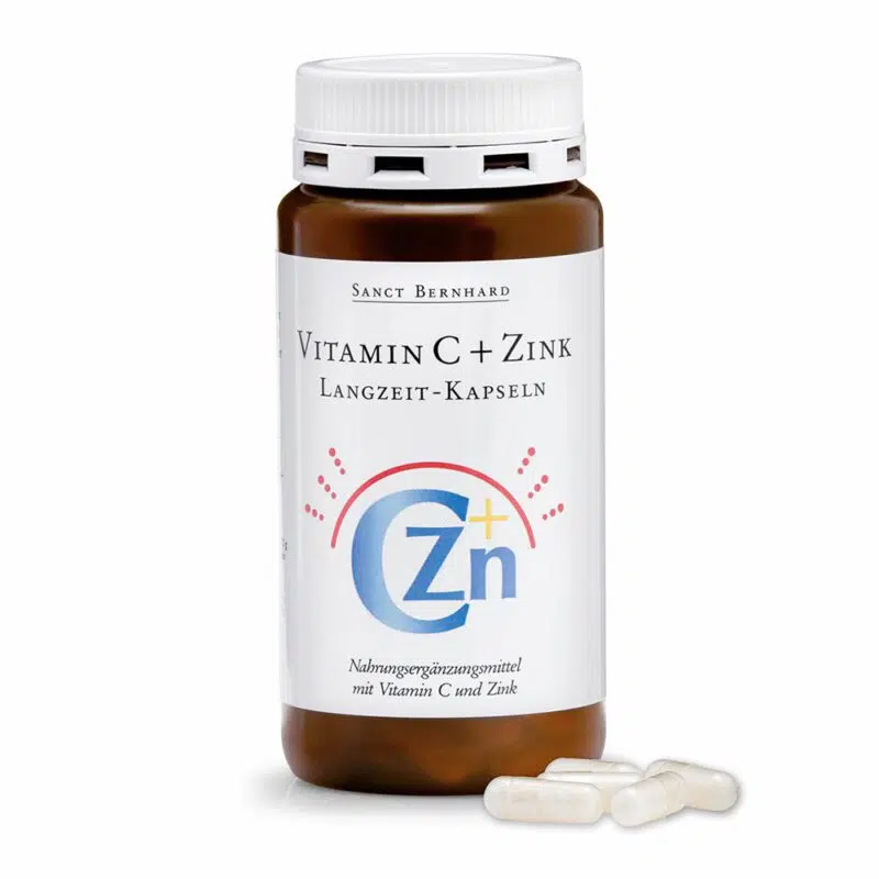 Sanct Bernhard C-vitamin + cink kapszula - 180 db 1 Sanct Bernhard C-vitamin + cink kapszula - 180 db