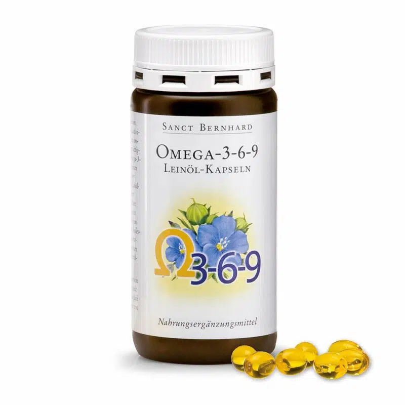 Sanct Bernhard Lenmagolaj Omega 3-6-9 kapszula - 180db 1 Sanct Bernhard Lenmagolaj Omega 3-6-9 kapszula - 180db