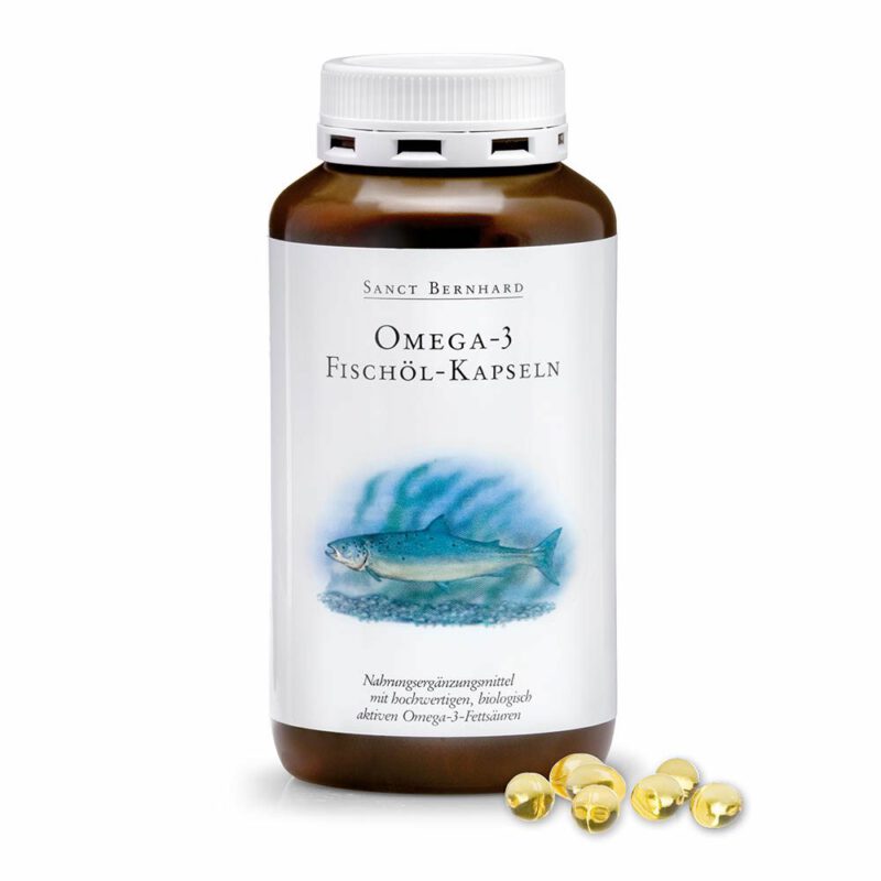Sanct Bernhard Omega-3 halolaj kapszula - 400db 1 Sanct Bernhard Omega-3 halolaj kapszula - 400db