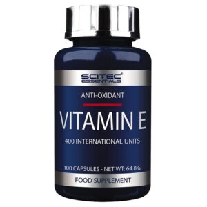 Scitec Essentials Vitamin E 100 kapszula - 100 db