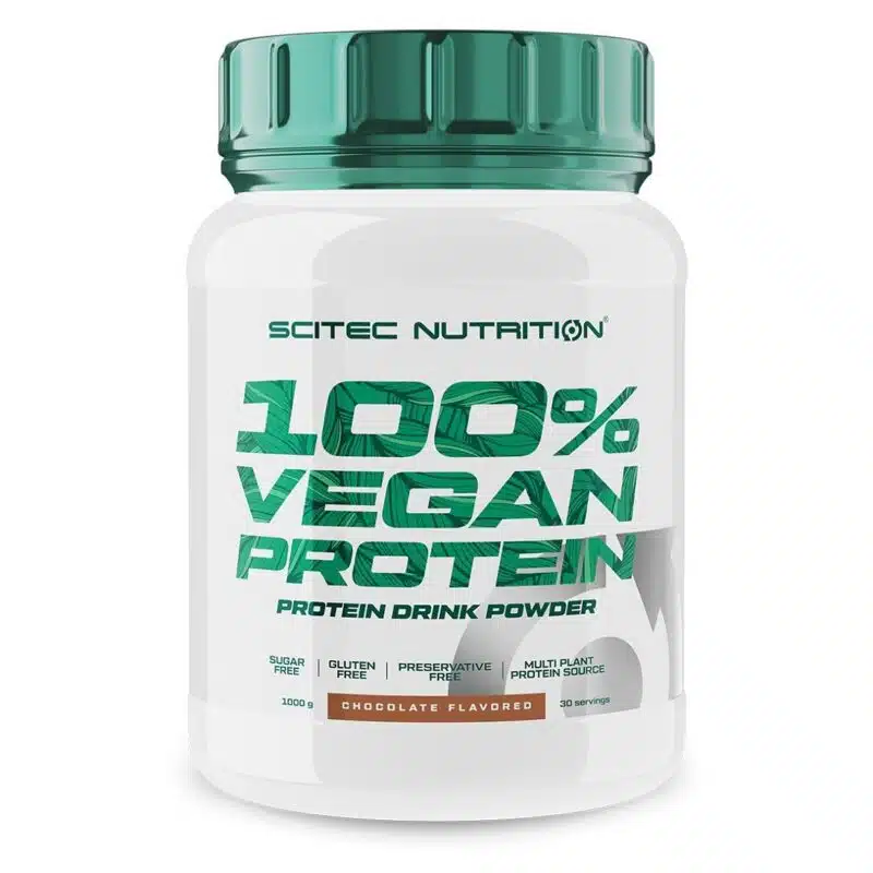 Scitec Nutrition 100% Vegan Protein mogyoró-dió - 1000g 1 Scitec Nutrition 100% Vegan Protein mogyoró-dió - 1000g