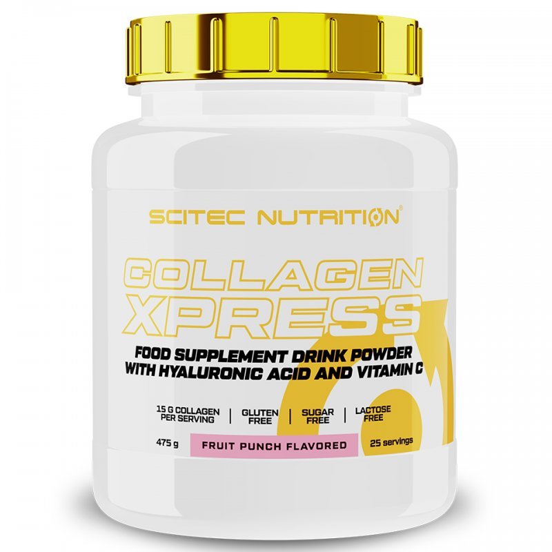 Scitec Nutrition Collagen Xpress gyümölcs-puncs - 475g 1 Scitec Nutrition Collagen Xpress gyümölcs-puncs - 475g