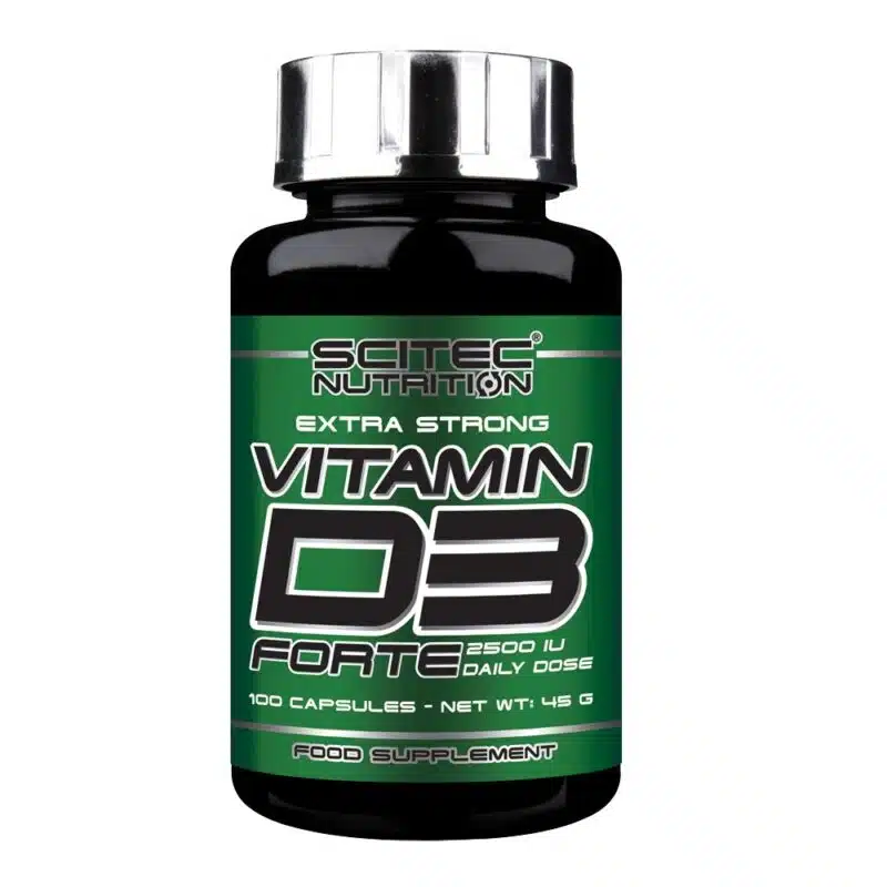 Scitec Nutrition D3-vitamin Forte kapszula - 100db 1 Scitec Nutrition D3-vitamin Forte kapszula - 100db