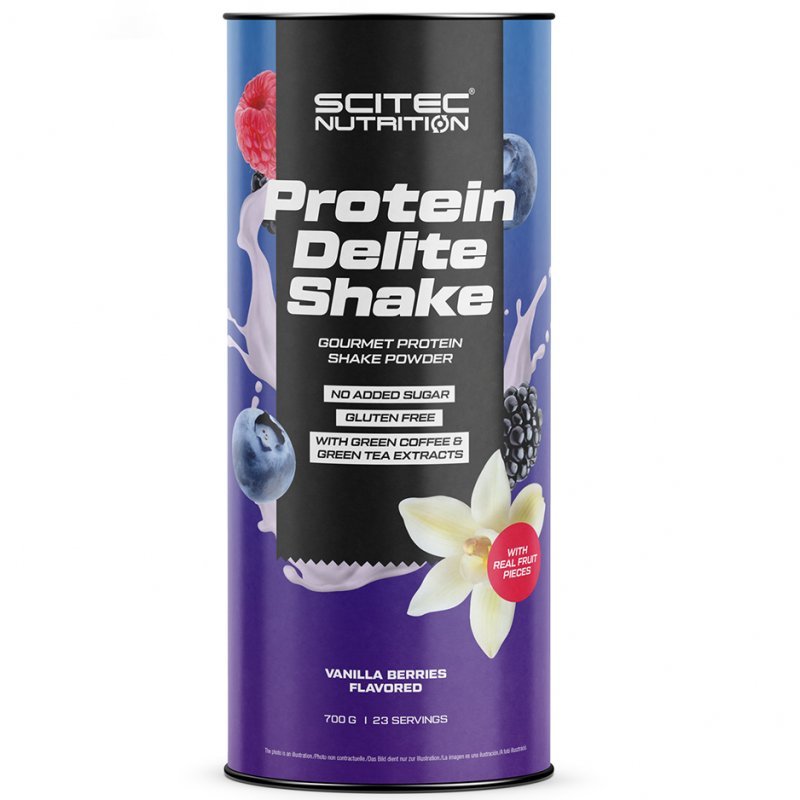 Scitec Nutrition Protein Delite Shake vanília-erdei gyümölcs - 700g 1 Scitec Nutrition Protein Delite Shake vanília-erdei gyümölcs - 700g