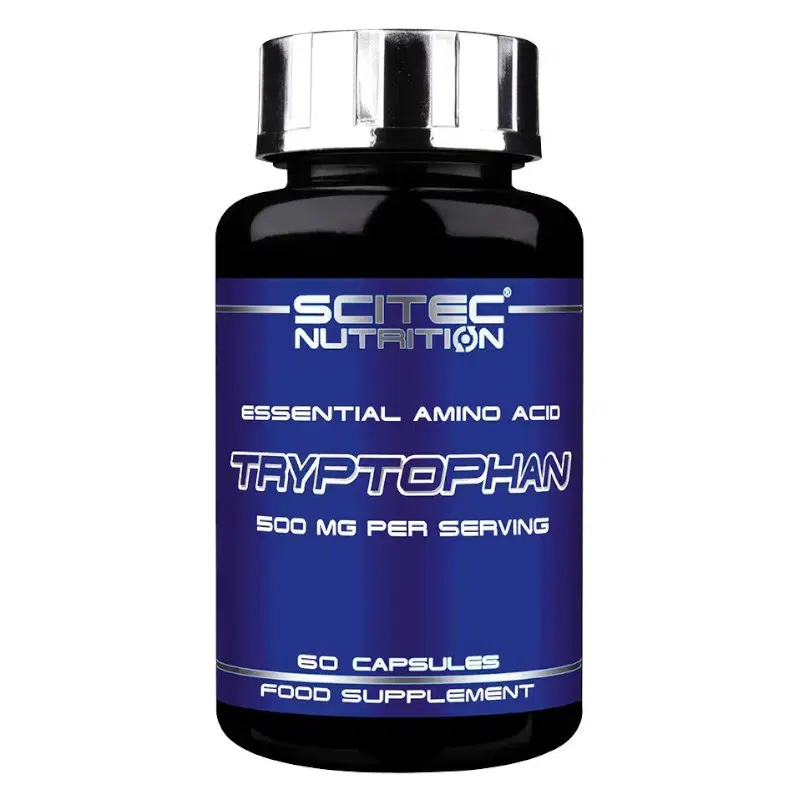 Scitec Nutrition Tryptophan (triptofán) kapszula - 60db 1 Scitec Nutrition Tryptophan (triptofán) kapszula - 60db