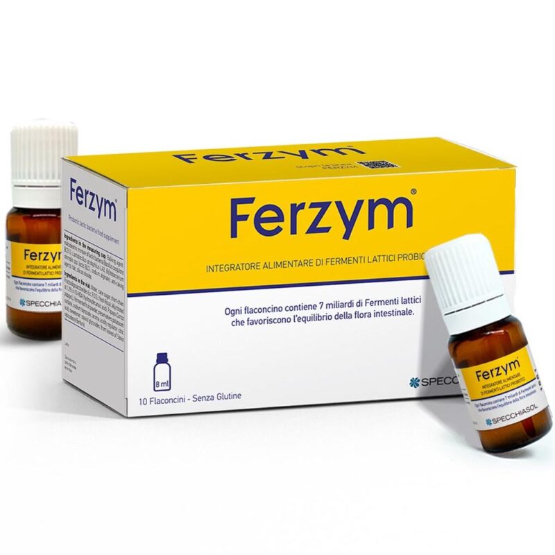 Specchiasol Ferzym Bélflóra támogató ampulla - 10x8 ml 1 Specchiasol Ferzym Bélflóra Probiotikum ampulla - 10x8 ml