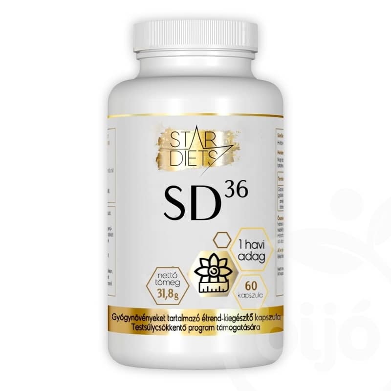 StarDiets SD36 étrend-kiegészítő kapszula - 60db 1 StarDiets SD36 étrend-kiegészítő kapszula