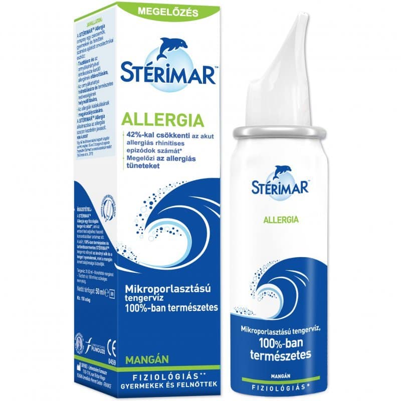 Stérimar Allergia tengervizes orrspray - 50ml 1 Stérimar Allergia tengervizes orrspray - 50ml