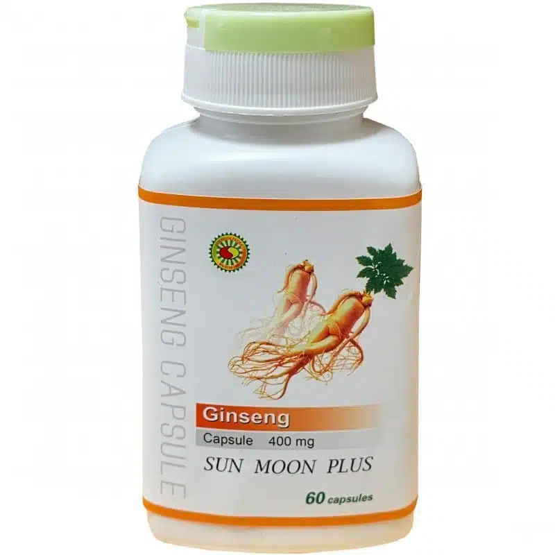 Sun Moon Panax Ginseng (Ginzeng) kapszula - 60db 1 Sun Moon Panax Ginseng (Ginzeng) kapszula - 60db