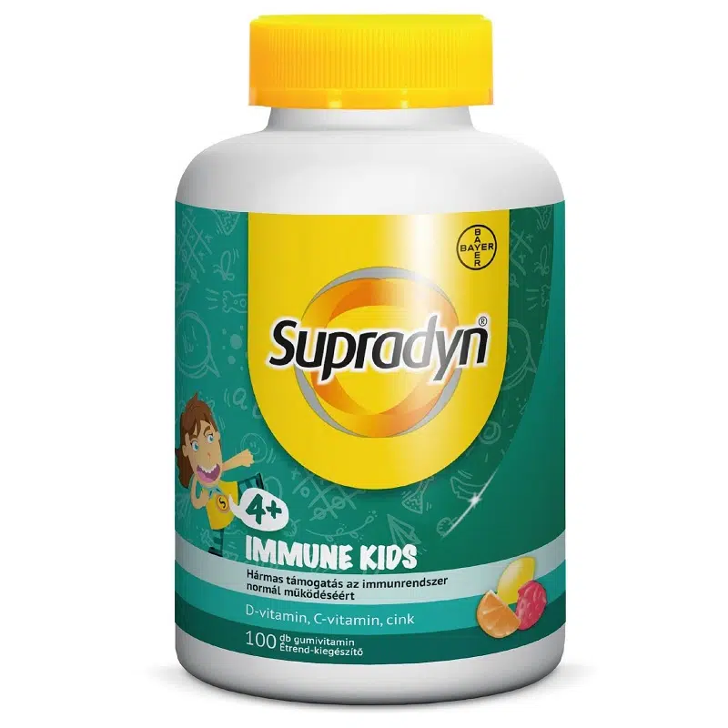 Supradyn Immune Kids gumivitamin - 100db 1 Supradyn Immune Kids gumivitamin - 100db