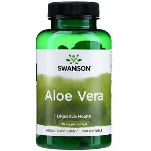 Swanson Aloe Vera lágyzselatin kapszula - 100db