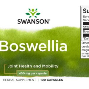 Swanson Boswellia kapszula - 100db 3 Swanson Boswellia kapszula - 100db - Image 2