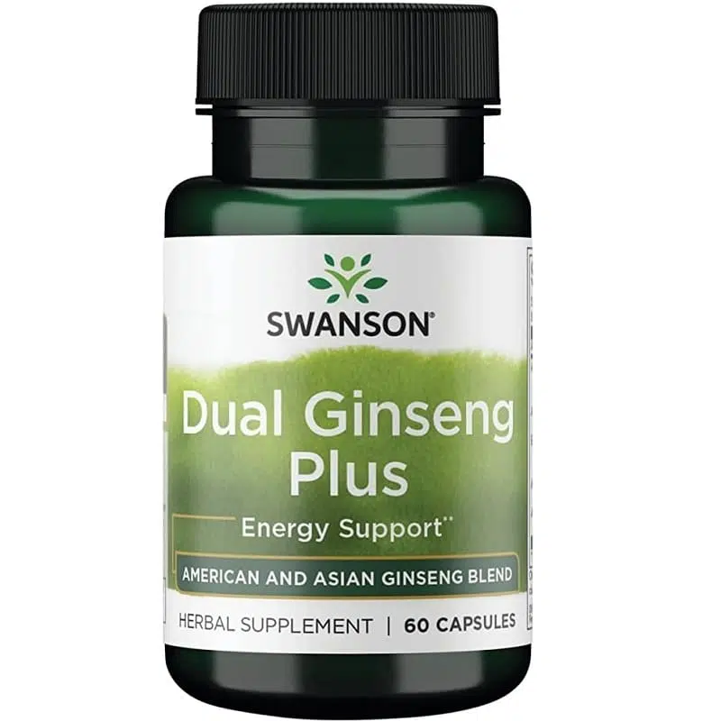 Swanson Dual Ginseng (Ginzeng) Plus kapszula - 60db 1 Swanson Dual Ginseng (Ginzeng) Plus kapszula - 60db