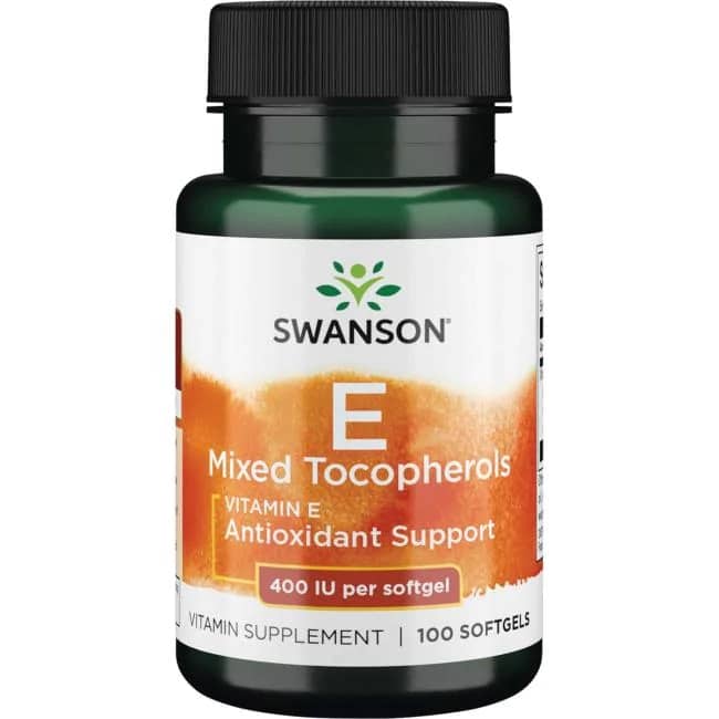 Swanson Ex-400NE E-vitamin kapszula - 100db 1 Swanson Ex-400NE E-vitamin kapszula - 100db