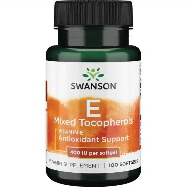 Swanson Ex-400NE E-vitamin kapszula - 100db 1 Swanson Ex-400NE E-vitamin kapszula - 100db