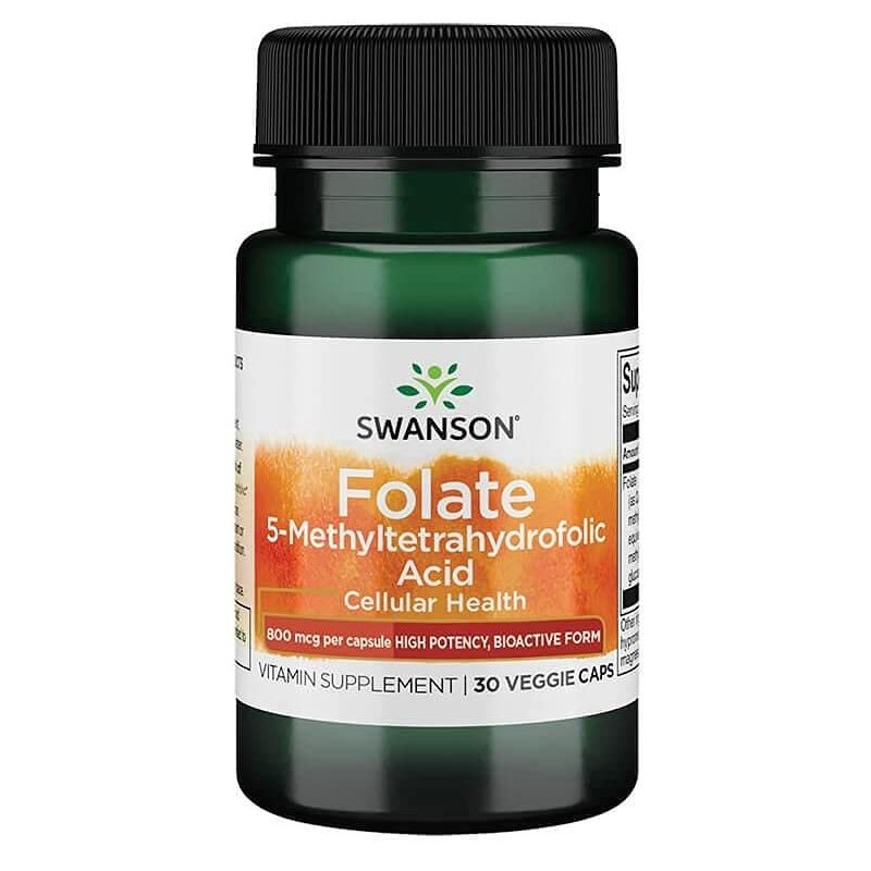Swanson Folate (Folát) kapszula - 30db 1 Swanson Folate (Folát) kapszula - 30db