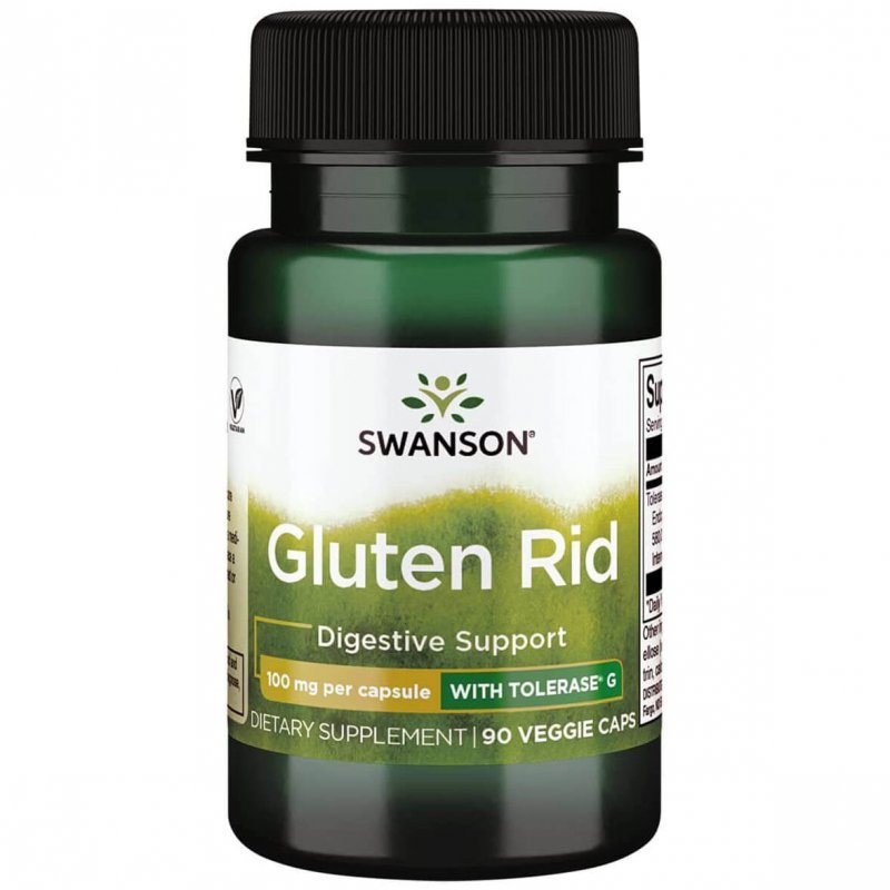 Swanson Gluten Rid Enzim kapszula - 90db 1 Swanson Gluten Rid Enzim kapszula - 90db