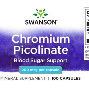 Swanson Króm pikolinát kapszula - 100db - Image 2