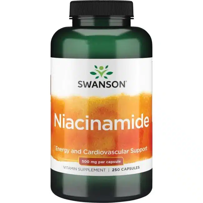 Swanson Niacinamid B3-vitamin kapszula - 250db 1 Swanson Niacinamid B3-vitamin kapszula - 250db