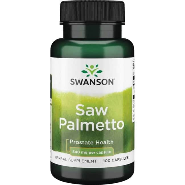 Swanson Saw Palmetto (Fűrészpálma, Szabalpálma, Törpepálma) kapszula - 100db 1 Swanson Saw Palmetto (Fűrészpálma, Szabalpálma, Törpepálma) kapszula - 100 db
