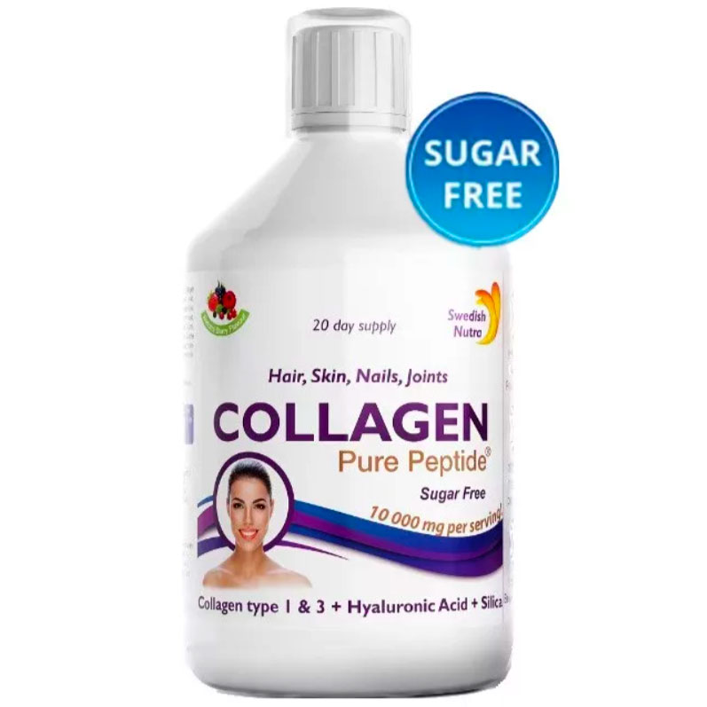 Swedish Nutra Hidrolizált marhakollagén 10000mg cukormentes ital - 500ml 1 Swedish Nutra Hidrolizált marhakollagén 10000mg cukormentes ital - 500ml