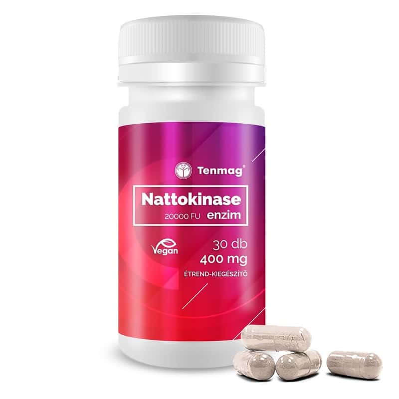 Tenmag Nattokinase Enzim kapszula - 30db 1 Tenmag Nattokinase Enzim kapszula - 30db